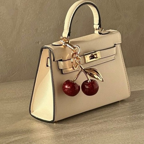 🖤 5/$25 CHERRY CHIC | Bag Charm | Keychain (Brand New!) 🍒 - Picture 4 of 10